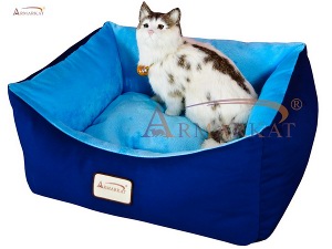 Armarkat Cat Bed C09 - Left Angle View
