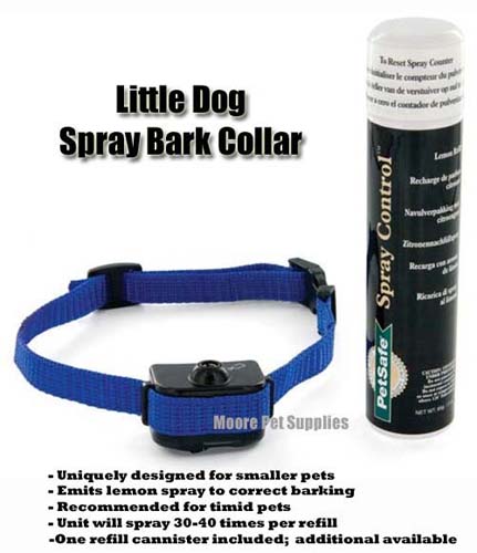 PetSafe Deluxe Little Dog Spray Bark Collar PBC00-11283